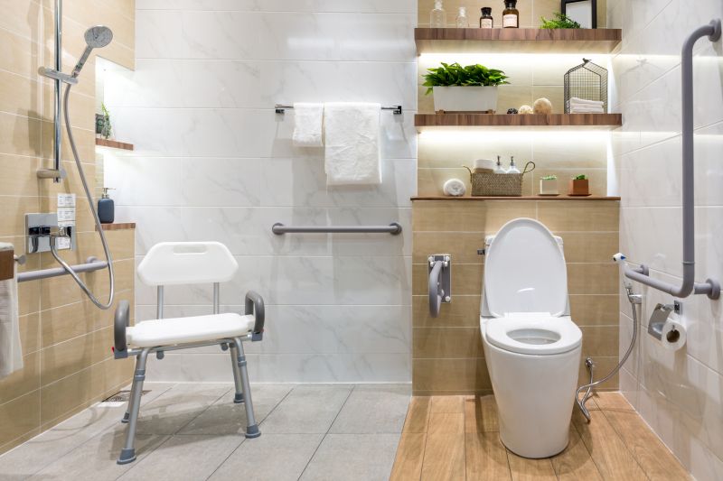 Space-efficient Bathroom Layouts